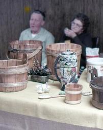 Cooper Ware on Table For Sale at Maple Festival