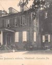 Ex President Buchanan's residence