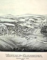 Map of Waverly from 1891