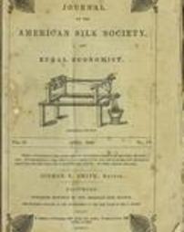 Journal of the American Silk Society and Rural Economist, April 1840