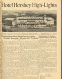 Hotel Hershey Highlights 1940-10-26