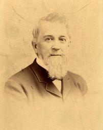 Portrait of man believed to be "Dr. Johnson",  father of Mrs. Gula W. Johnson