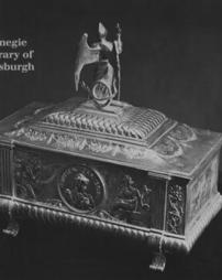 Silver casket enclosing freedom of Dumfries, Scotland, 13th October, 1899