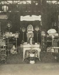 1932 Philadelphia Flower Show. Mussog's Bird Store, Trade Exhibitor