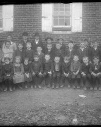Unidentified school children