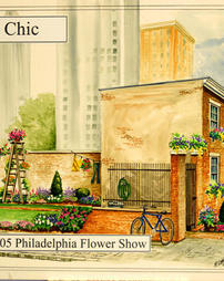 2005 Philadelphia Flower Show. Central Feature. City Chic