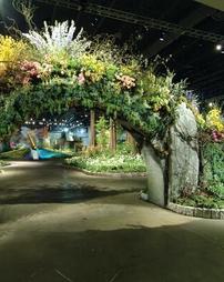2007 Philadelphia Flower Show. Entrance. Living Wall