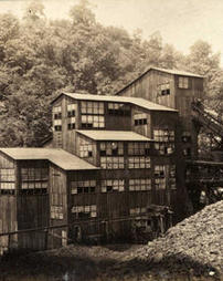 Breaker at Chauncey Colliery, George F. Lee Coal Company