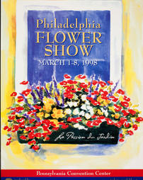 1998 Philadelphia Flower Show. Poster