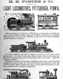 H.K. Porter & Co., builders of light locomotives