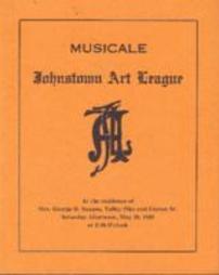 Musicale: Johnstown Art League Program