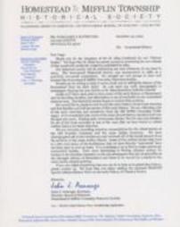 Letter to Margaret J. Katrincsik from John J. Asmonga