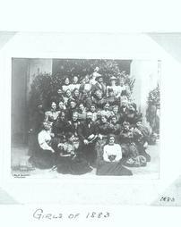 Girls class, 1883