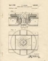 Locking Center Pin for Railway Cars Patent 2,850,989
