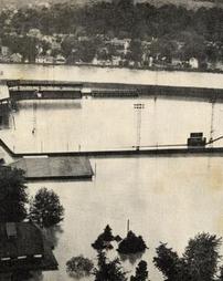 Bowman Field in 1936 flood