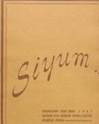Siyum, Kesher Zion Hebrew School, Reading, PA (1947)