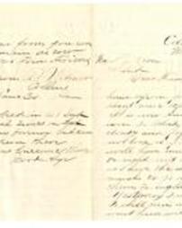 Letter from Edwin Witmer to Samuel Kern