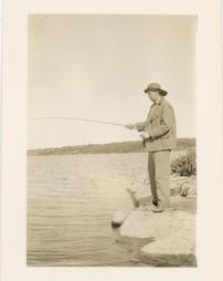 Roland Benjamin fishing