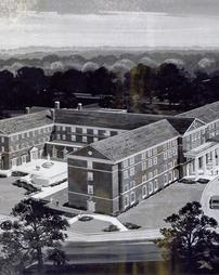 Architectural rendering of Holy Family Manor