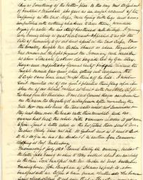 Handwritten Journal of John Blair Linn's Trip to Gettysburg Battlefield, Page 5