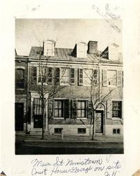 Photograph of house on Main St.