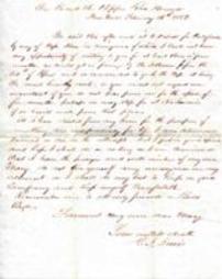 Guyan Davis Letters - 1852