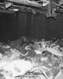 Geological Survey - Library destroyed by Hurricane Agnes flood