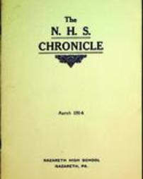 The N.H.S. Chronicle March 1914