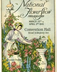 1916 National Flower Show Philadelphia