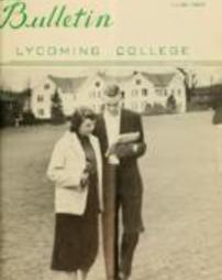 Bulletin, Lycoming College, April 1957