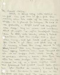 Letter from Bobby Johnston to Warren [Letter 133]