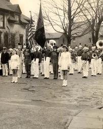 Jersey Shore High School band, Armistice Day Parade, 1943