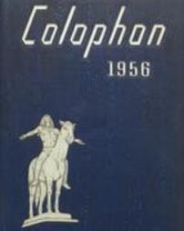 Colophon, Wyomissing High School, Wyomissing, PA (1956)