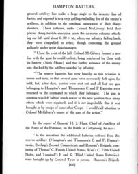4720498_R-IBF_A_080; History of Hampton battery F, Independent Pennsylvania Light Artillery : organized at Pittsburgh, Pa., October 8, 1861, mustered out in Pittsburgh, June 26, 1865 / compiled by William Clark