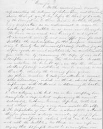 Letter from Selinsgrove to Kurtz regarding the Missionary Institute Site Selection
