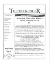 The Weekender 24 Issue 1 2006