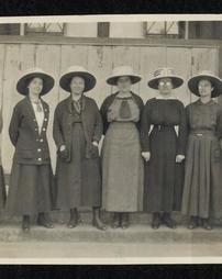 Photograph of missionary women in China