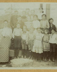 McMurray School students and teacher.