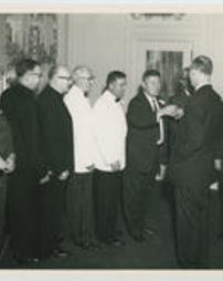 Monsignor Charles Owen Rice Processional Line Photograph 