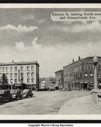 Hickory Street Looking North (circa 1940)