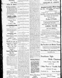 Swarthmorean 1914 August 22