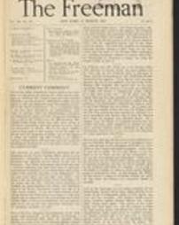 The freeman, Volume 3, 1921-03-16 to 1921-09-07
