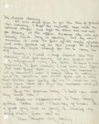Letter from Bobby Johnston to Warren [Letter 160]
