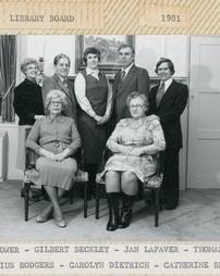 Library Board Members 1981