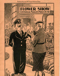 1935 Philadelphia Flower Show. PRT Traveler Mar. 22 - April 6 1935