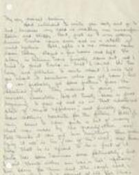 Letter from Bobby Johnston to Warren [Letter 126]