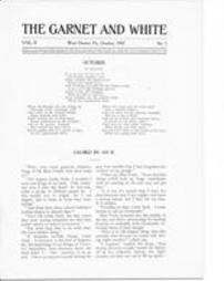 The Garnet and White October 1907