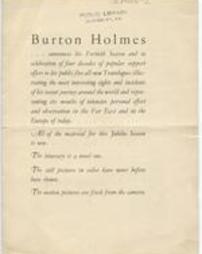 Burton Holmes