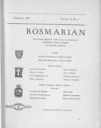 Rosmarian (Class of 1945)