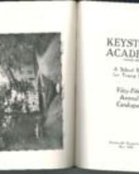 Keystone Academy 55th Annual Catalogue May 1924